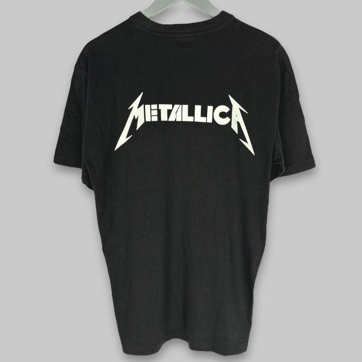 Band Tees Vintage 90s Metallica And Justice For All Euro Metal T Shirt Size US L / EU 52-54 / 3 - 2 Thumbnail