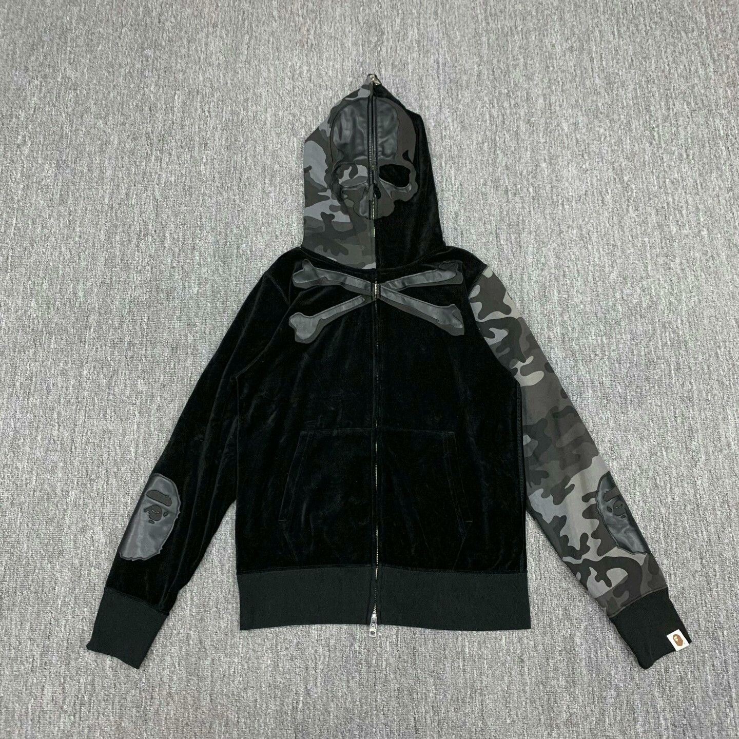 Bape bape x mmj patchwork camouflage jacket Size US S / EU 44-46 / 1 - 1 Thumbnail