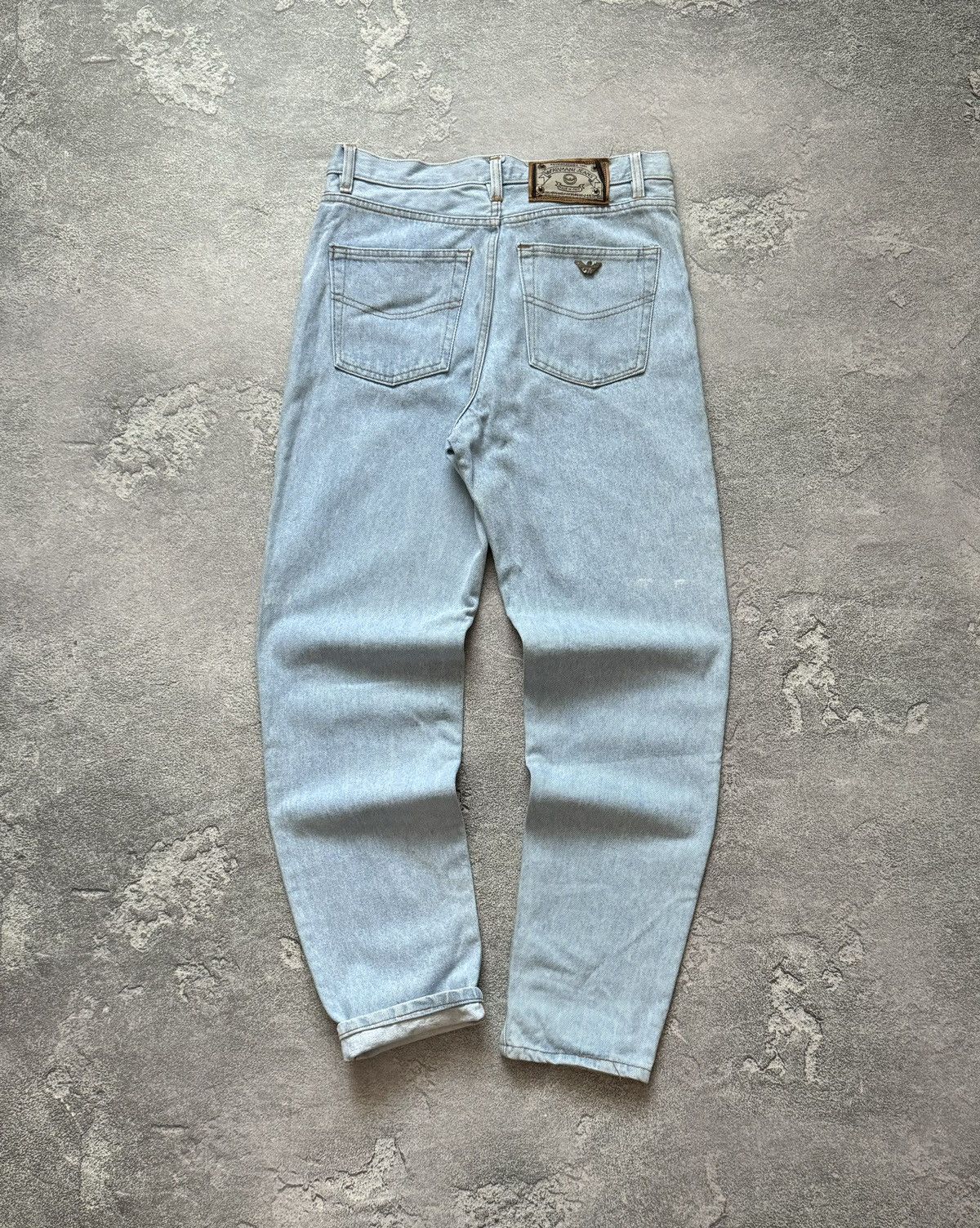 Armani × Emporio Armani × Giorgio Armani Armani Jeans 30/32 denim pant jean trouser chino vintage Size US 30 / EU 46 - 1 Thumbnail