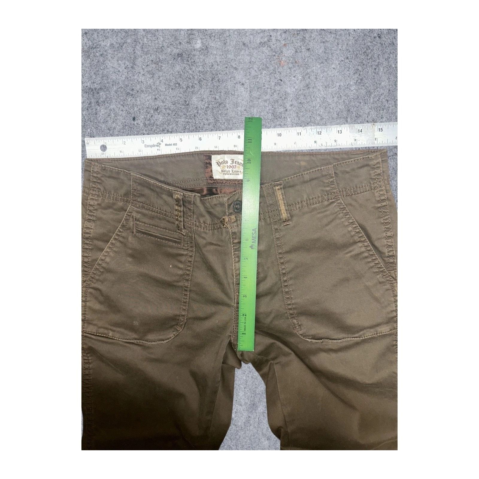 Polo Ralph Lauren Vintage Polo Jeans Ralph Lauren 1967 Women 6 Brown Pants Size US 26 / EU 42 - 3 Thumbnail