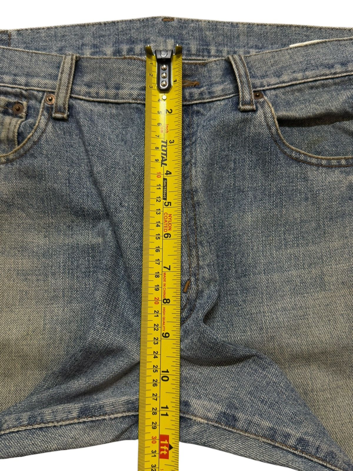 JNCO Vintage Y2K Japanese Brand Blue Mud Wash Faded Wide Leg Size US 34 / EU 50 - 12 Thumbnail