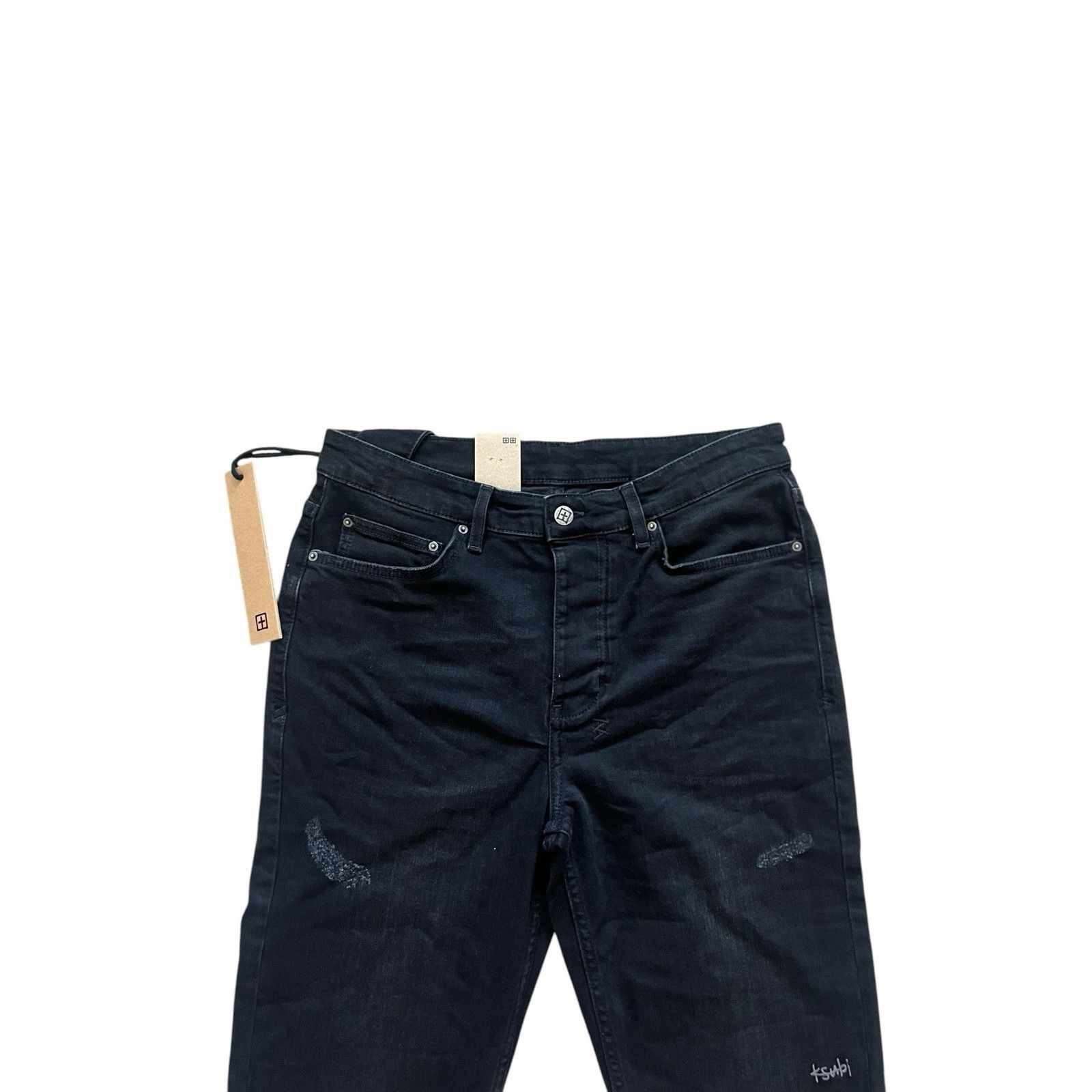 Ksubi Ksubi Jeans Mens Chitch Slim Boneyard Black Size 32/32 Size US 32 / EU 48 - 2 Thumbnail