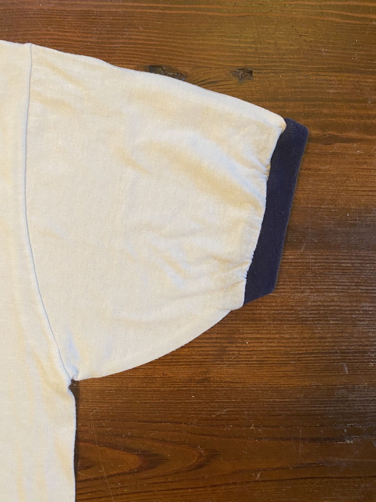 Vintage Vintage 1987 Touche Ross Softball Washington DC Ringer Tee Size US L / EU 52-54 / 3 - 3 Thumbnail