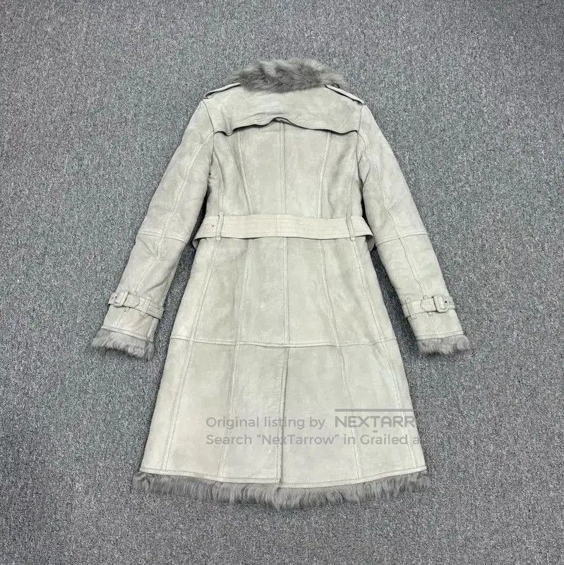 Burberry Burberry Women's Gray Wool Coat. Size XS / US 0-2 / IT 36-38 - 2 Thumbnail