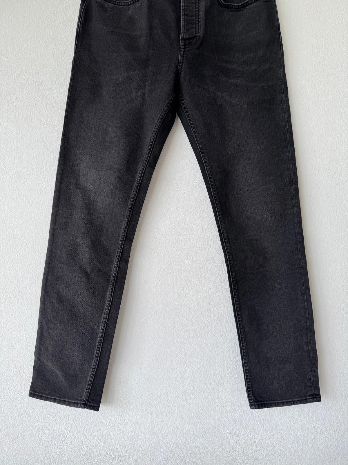 Acne Studios new Acne Studios bla konst mens denim jeans river black 29 Size US 29 - 3 Thumbnail