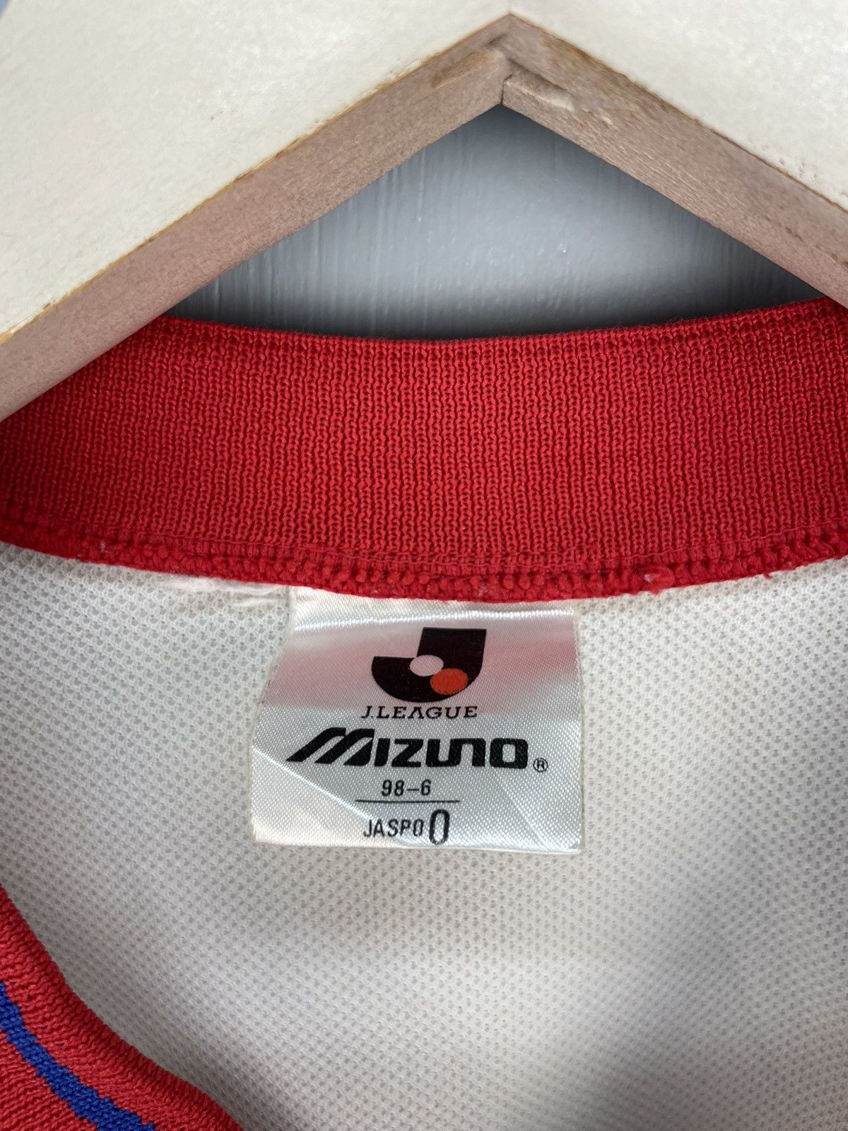 Mizuno Vintage 90s Kashima Antlers Japan jersey Size US L / EU 52-54 / 3 - 6 Thumbnail