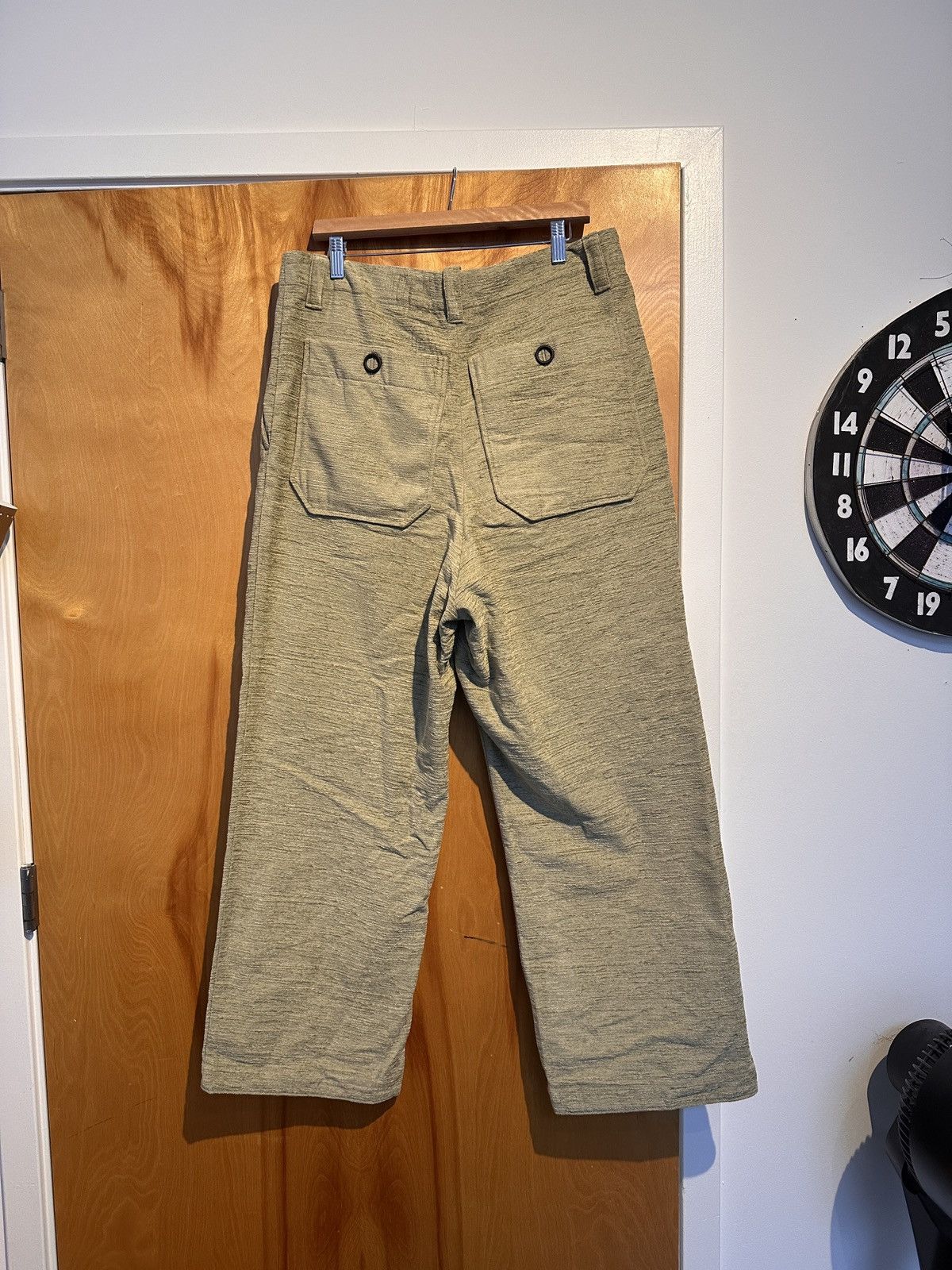 Acne Studios Acne Studios Casual Trouser - Sage Green Size US 34 / EU 50 - 2 Thumbnail