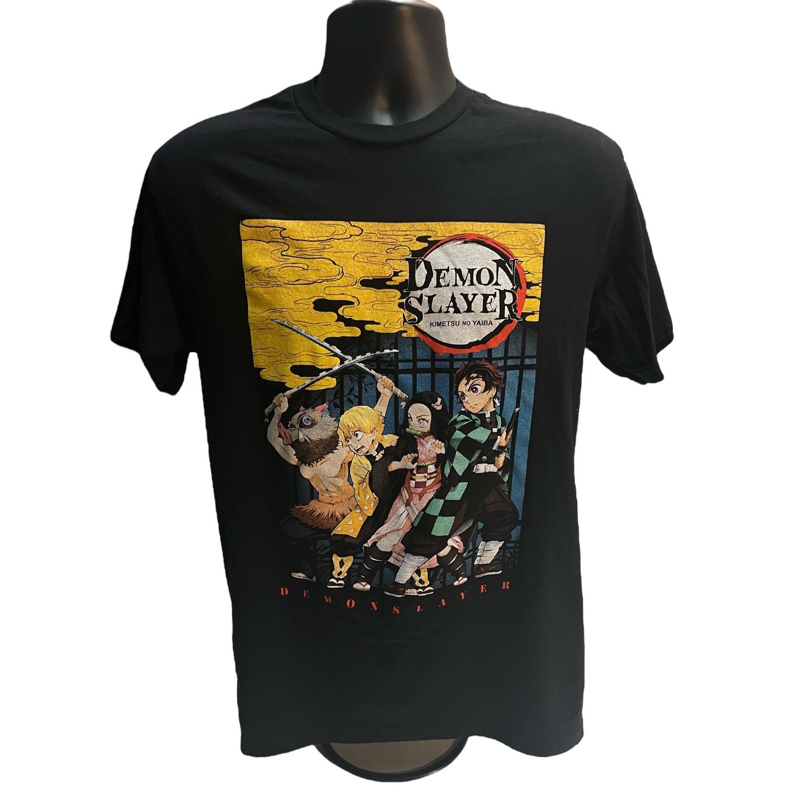Other Demon Slayer: Kimetsu No Yaiba Group Poster Black T-Shirt Size US M / EU 48-50 / 2 - 1 Thumbnail