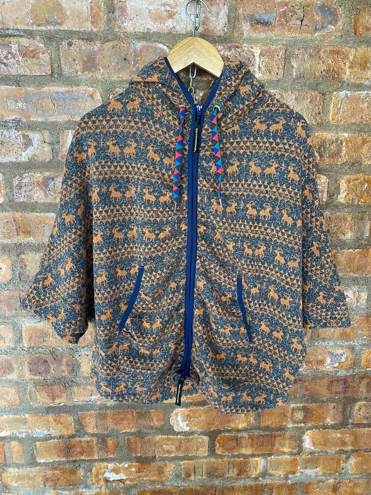 Issey Miyake × Ne-Net × mercibeaucoup Mercibeaucoup ISSEY MIYAKE bat wing knit hoodie Size M / US 6-8 / IT 42-44 - 2 Thumbnail