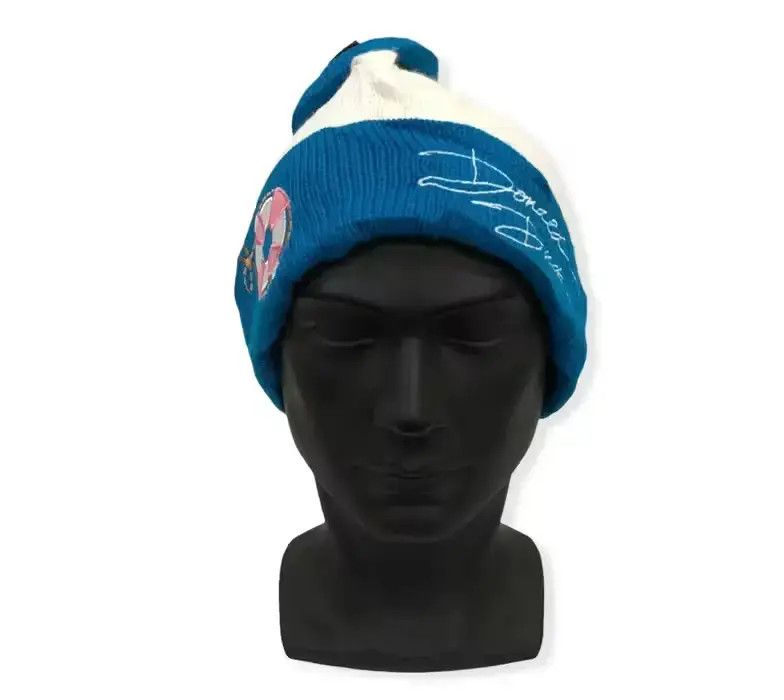 Cartoon Network × Disney Vintage Donald Duck Cartoon Beanie beanie Hat Size ONE SIZE - 2 Thumbnail