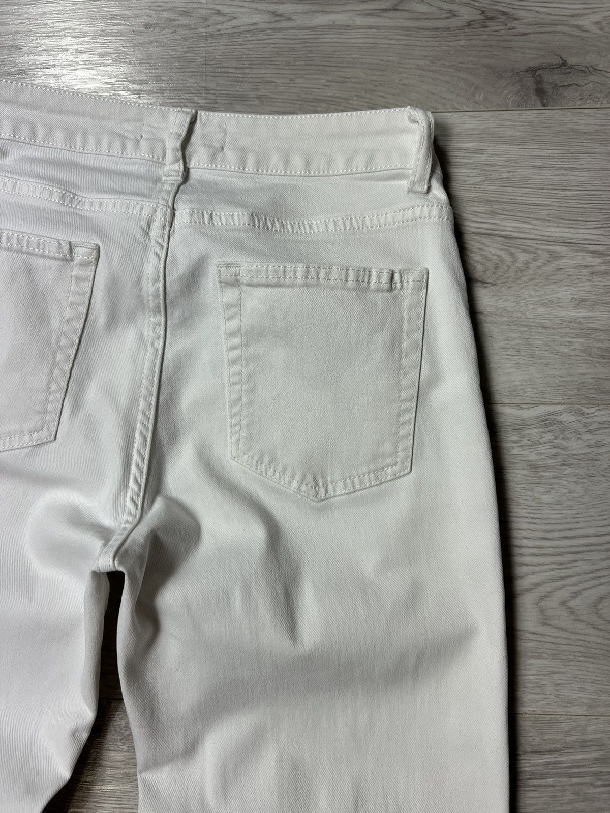 Sandro Sandro Paris White Denim Pants / Jeans Size 26" / US 2 / IT 38 - 17 Thumbnail