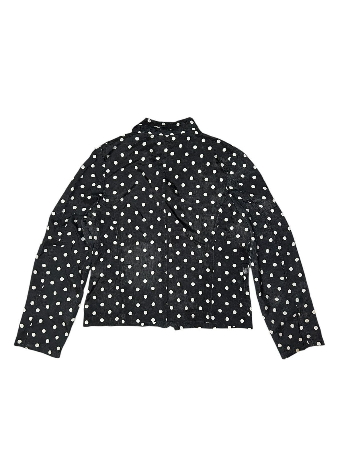 Comme des Garcons F/W 01 Ruffled Polka Dot Blazer Size M / US 6-8 / IT 42-44 - 7 Thumbnail