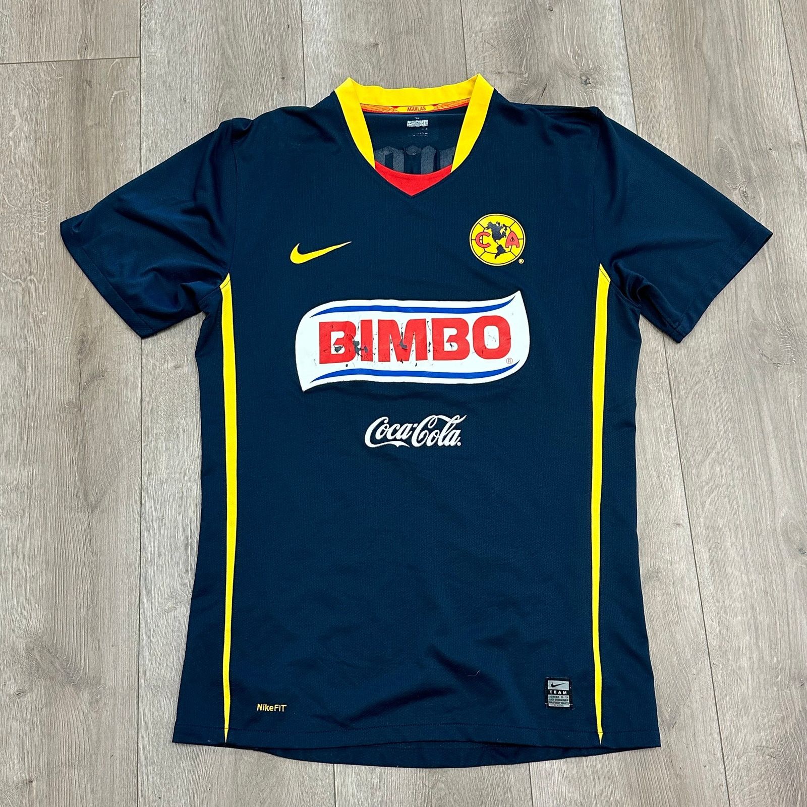 Nike Club América 2008/09 Away Jersey MLB Soccer Size XL B18 Size US XL / EU 56 / 4 - 1 Thumbnail