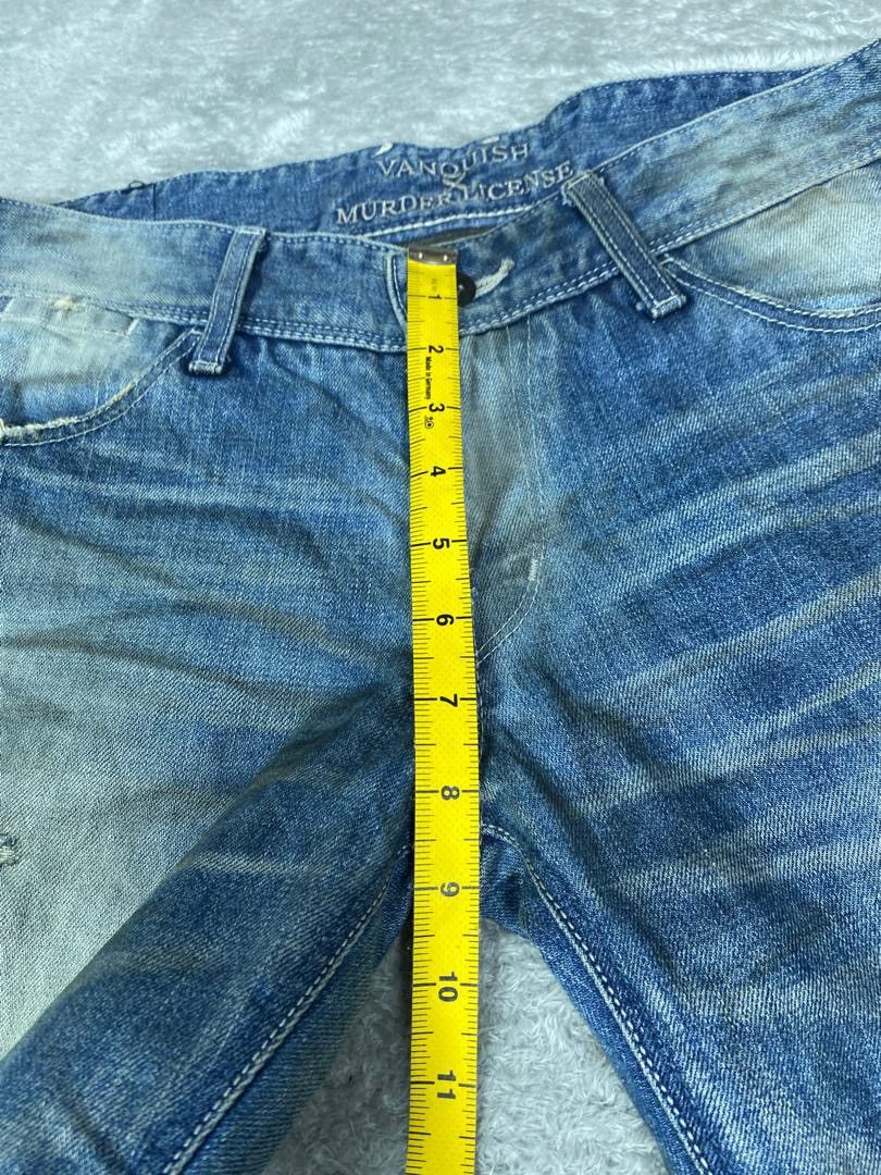 Murder License Vanquish x Murder License Distressed Denim. S070 Size US 32 / EU 48 - 20 Thumbnail