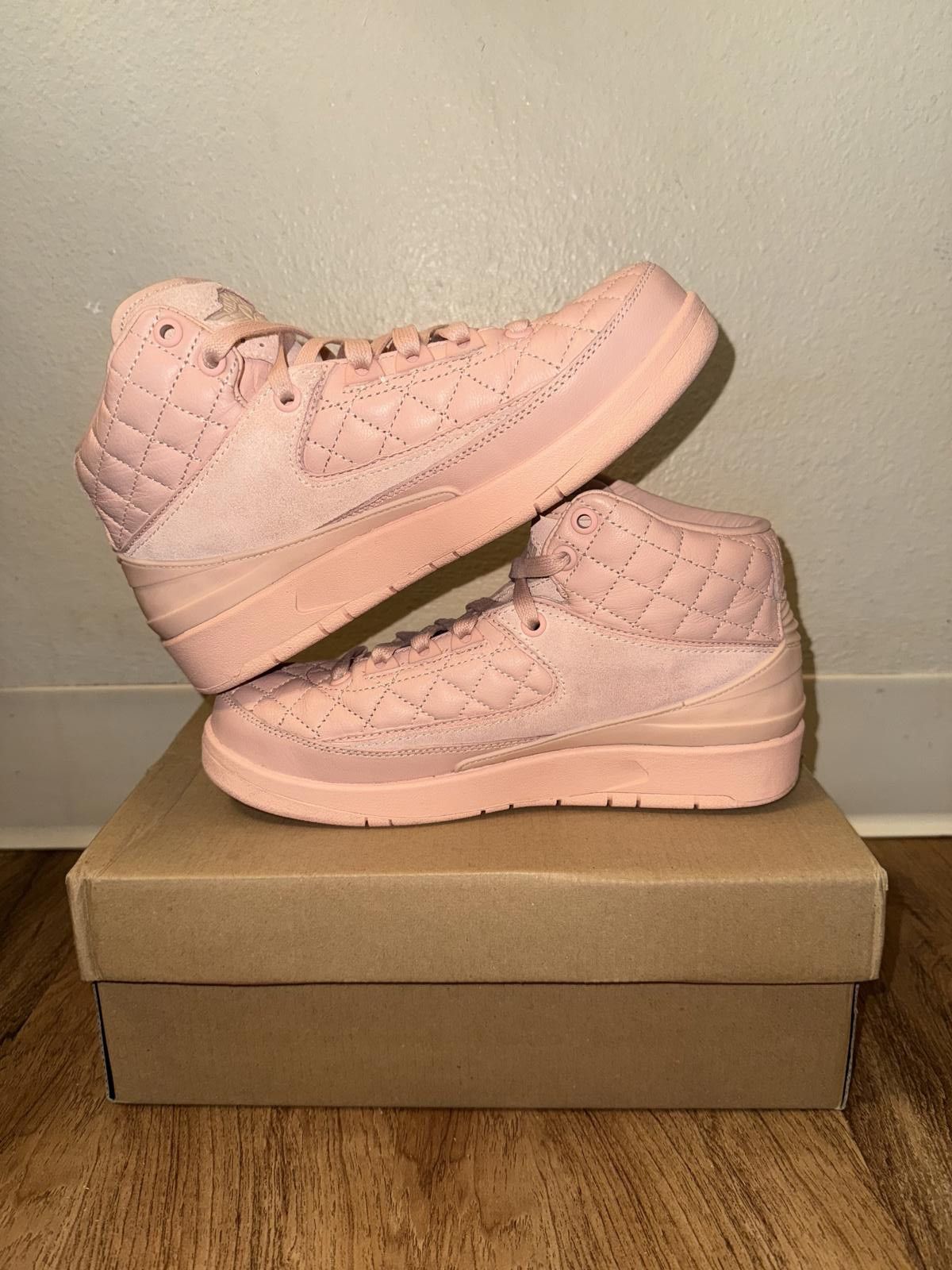 Jordan Brand Jordan 2 Retro Just Don Arctic Orange Sample 2014 Size US 5 / EU 37 - 11 Thumbnail