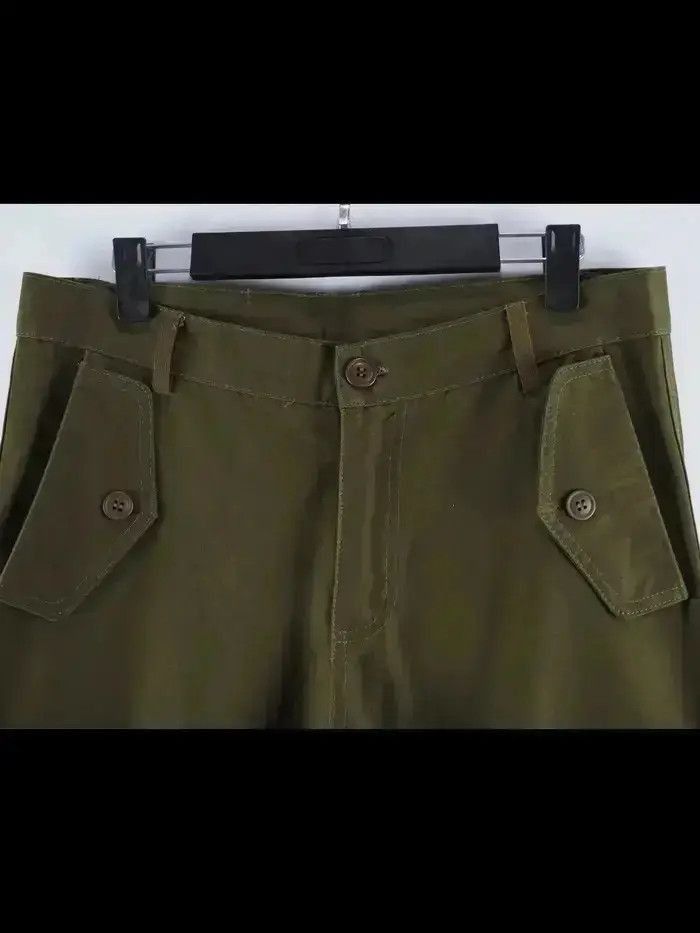 Number (N)ine Sz 3 Number Nine 07SS Double Zipper Cargo Pants-2505 Size US 34 / EU 50 - 4 Thumbnail