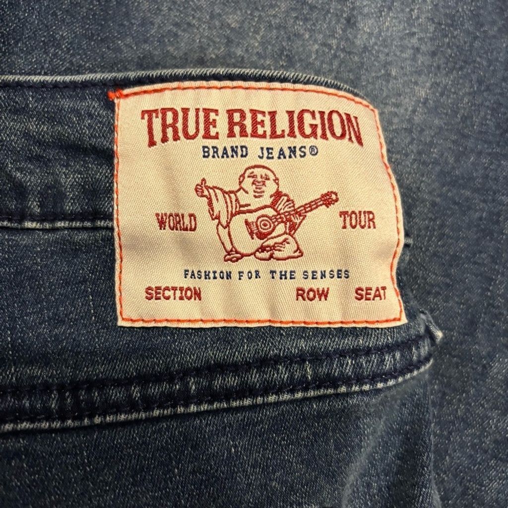 True Religion Women’s True Religion Mid Rise Super Skinny Jeans Size 40" / US 18 - 3 Thumbnail