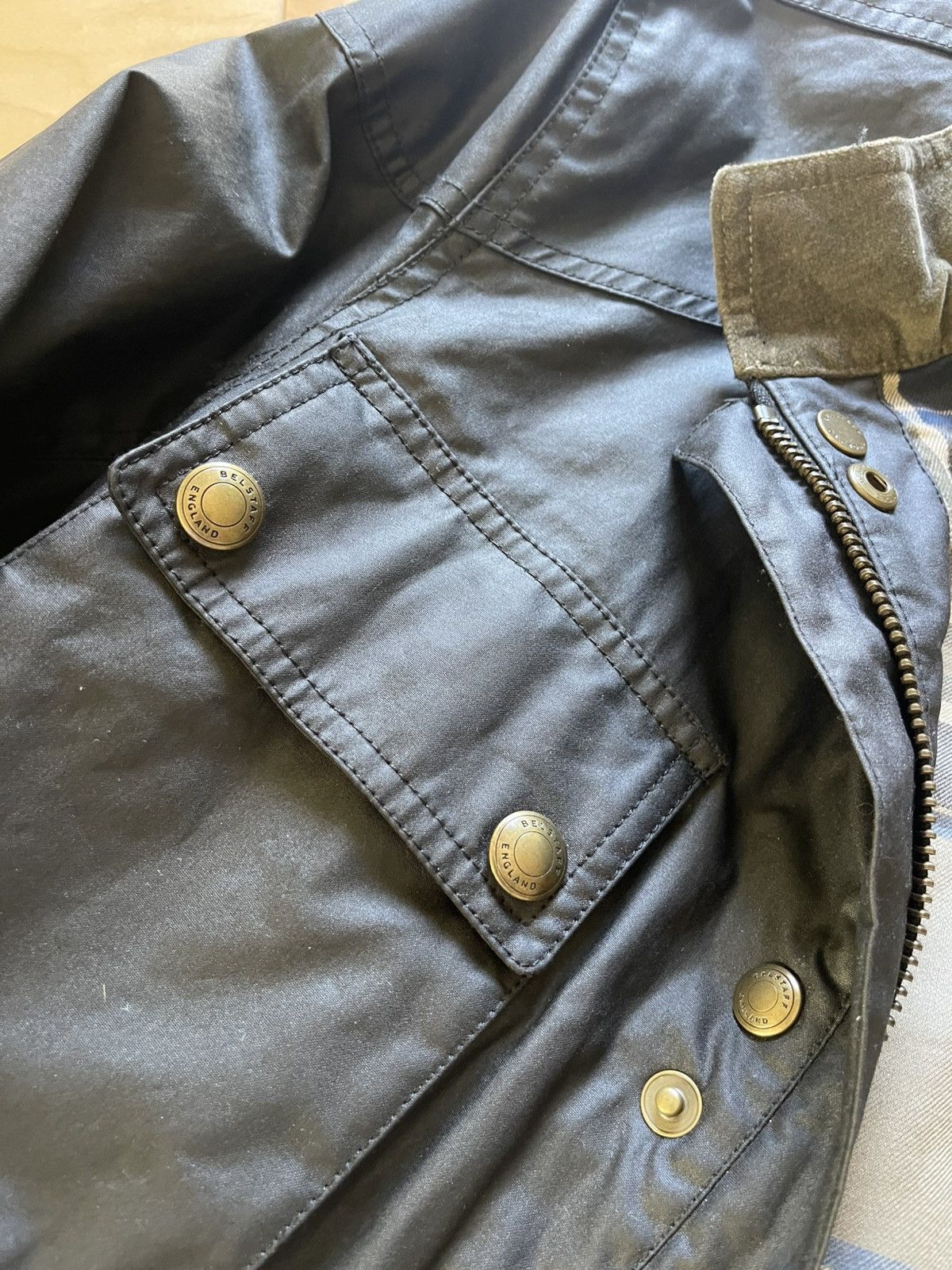 Belstaff Belstaff men’s waxed jacket 50 new Size US M / EU 48-50 / 2 - 7 Thumbnail