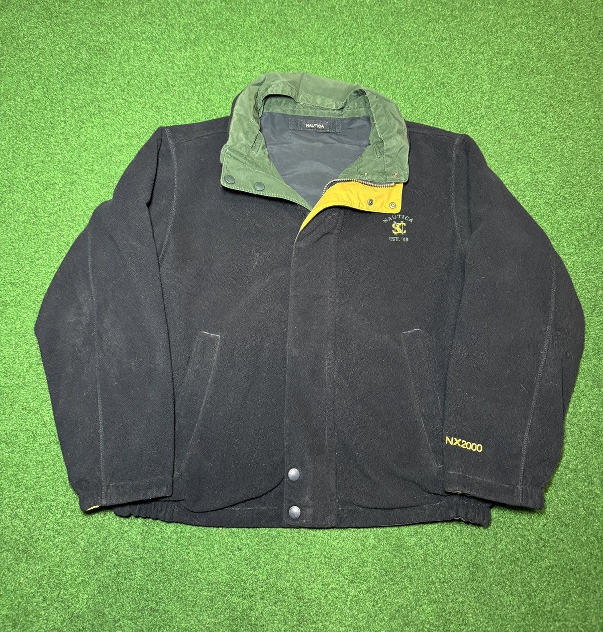 Nautica Nautica Sailing Colorblock 90s Hip Hop Reversible L Jacket Size US L / EU 52-54 / 3 - 4 Thumbnail