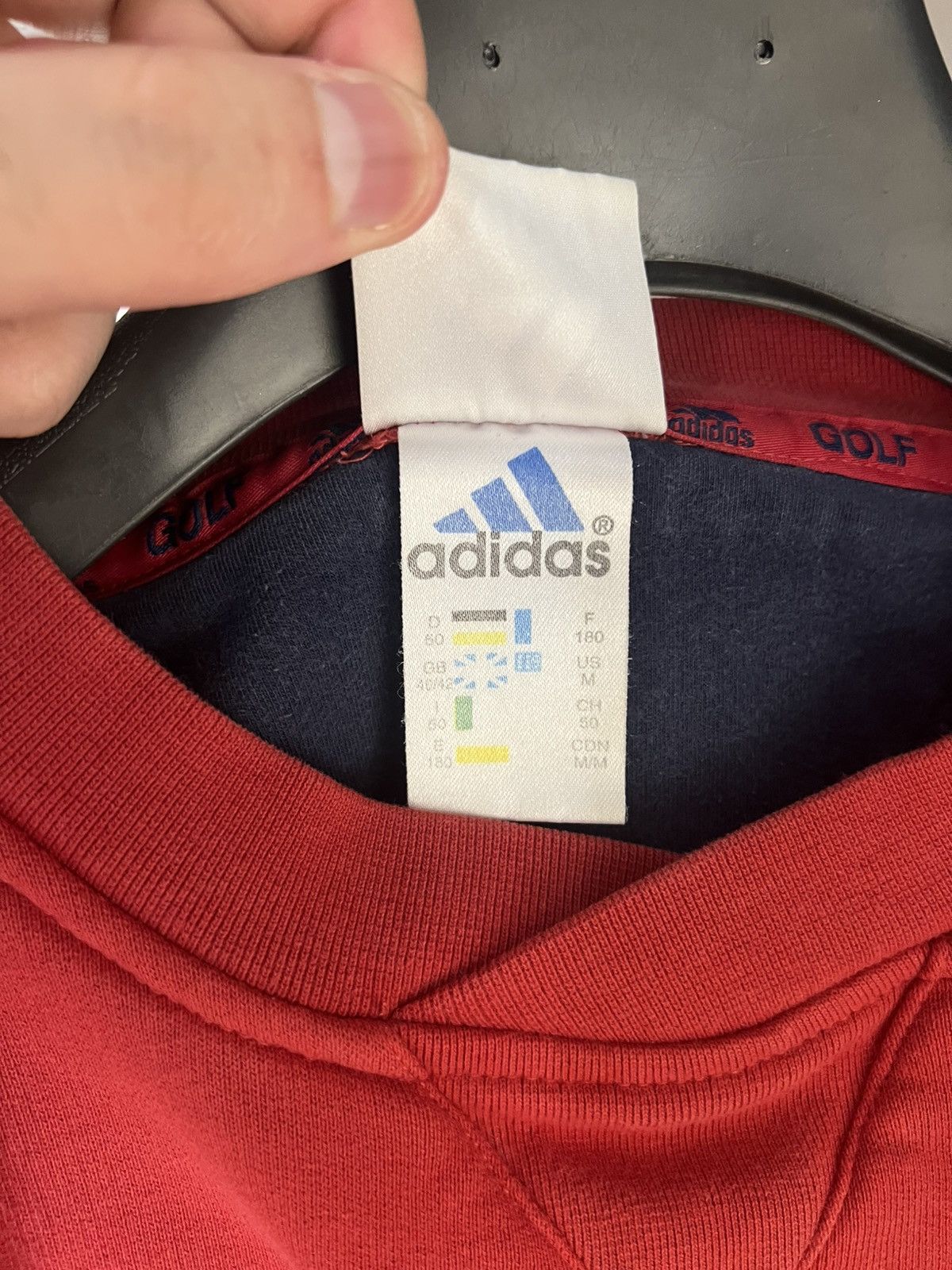 Adidas × Vintage VERY RARE ADIDAS EQUIPMENT GOLF BIG LOGO SWEATSHIRT RETRO Size US M / EU 48-50 / 2 - 5 Thumbnail