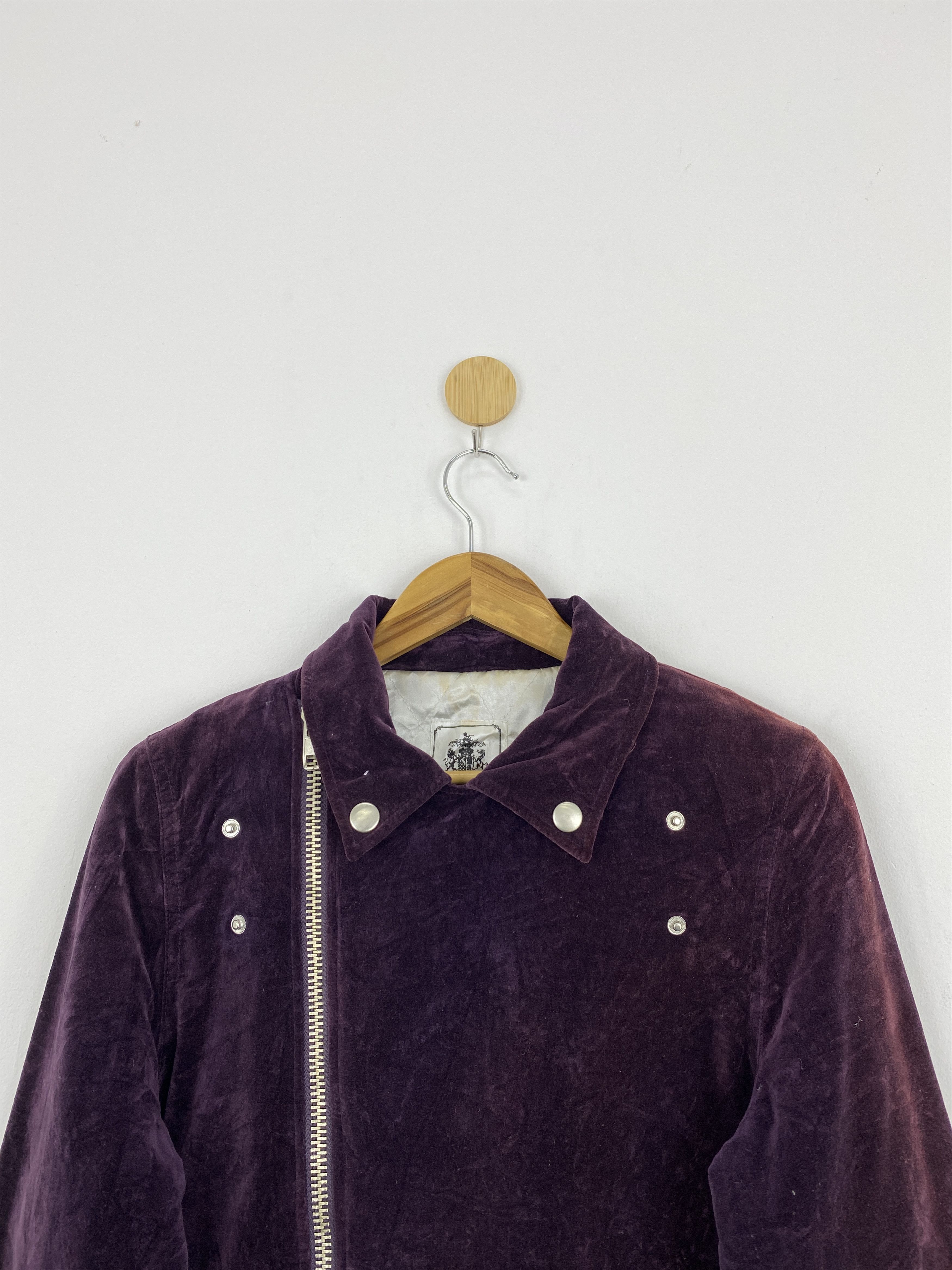 Japanese Brand Vintage Japanese Brand Avant Garde Velvet Jacket J1750 Size US M / EU 48-50 / 2 - 2 Thumbnail