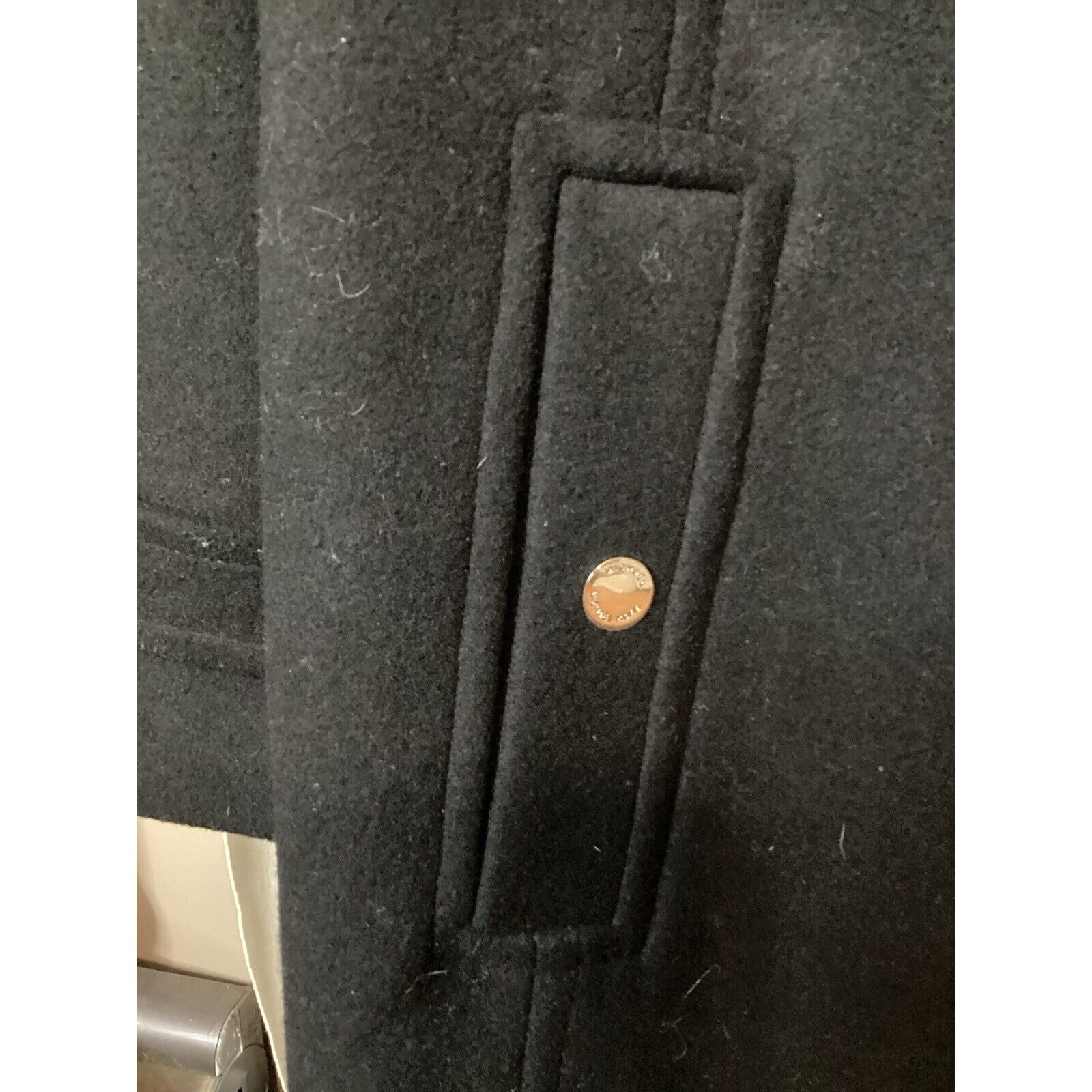 Michael Kors NWT Michael Kors Women’s Full Zip Wool Coat Black Size 2x Size XXL / US 16-18 / IT 52-54 - 5 Thumbnail