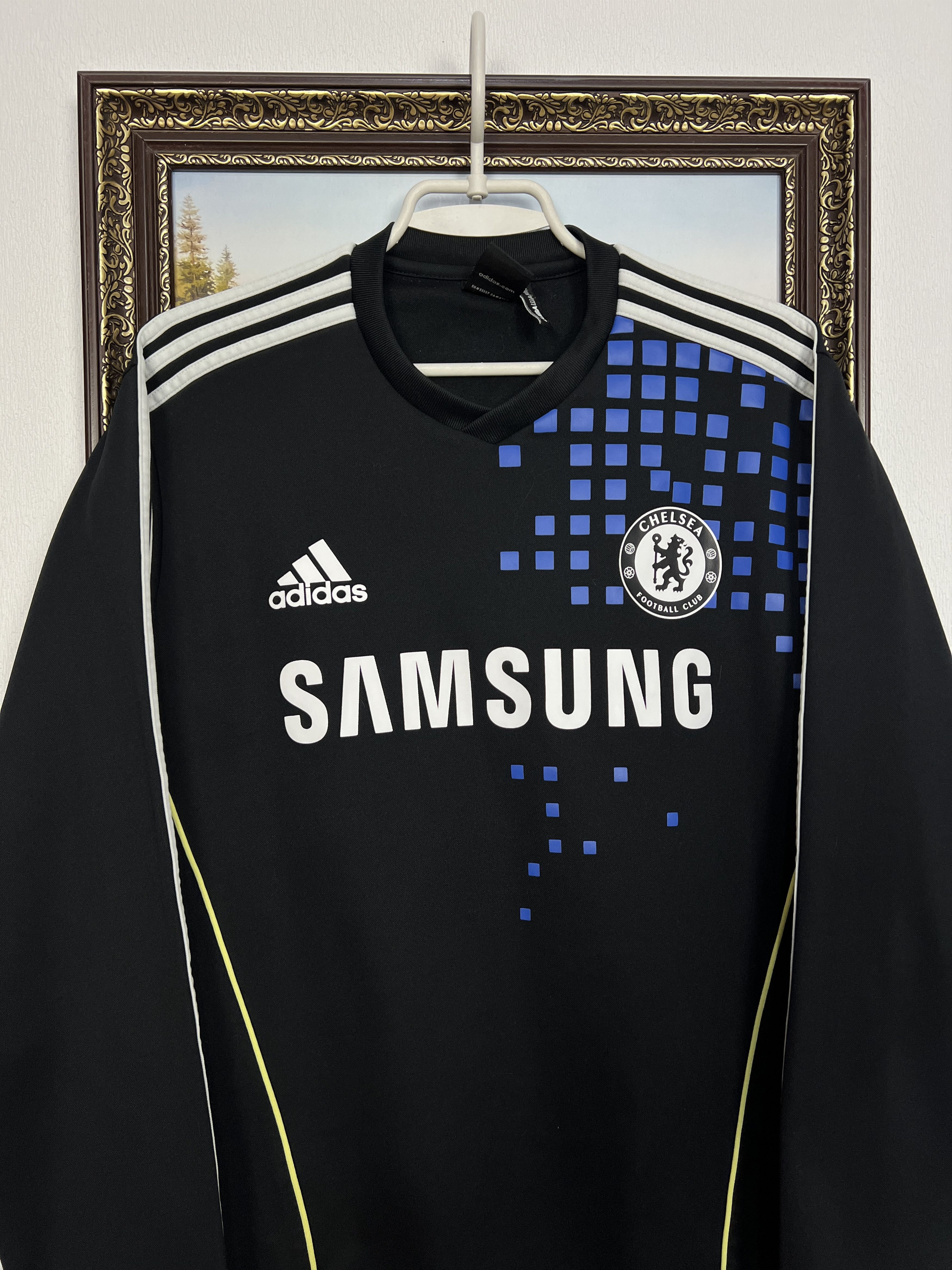 Adidas Chelsea Football Sweatshirt Soccer Track Top Crewneck Size US M / EU 48-50 / 2 - 2 Thumbnail