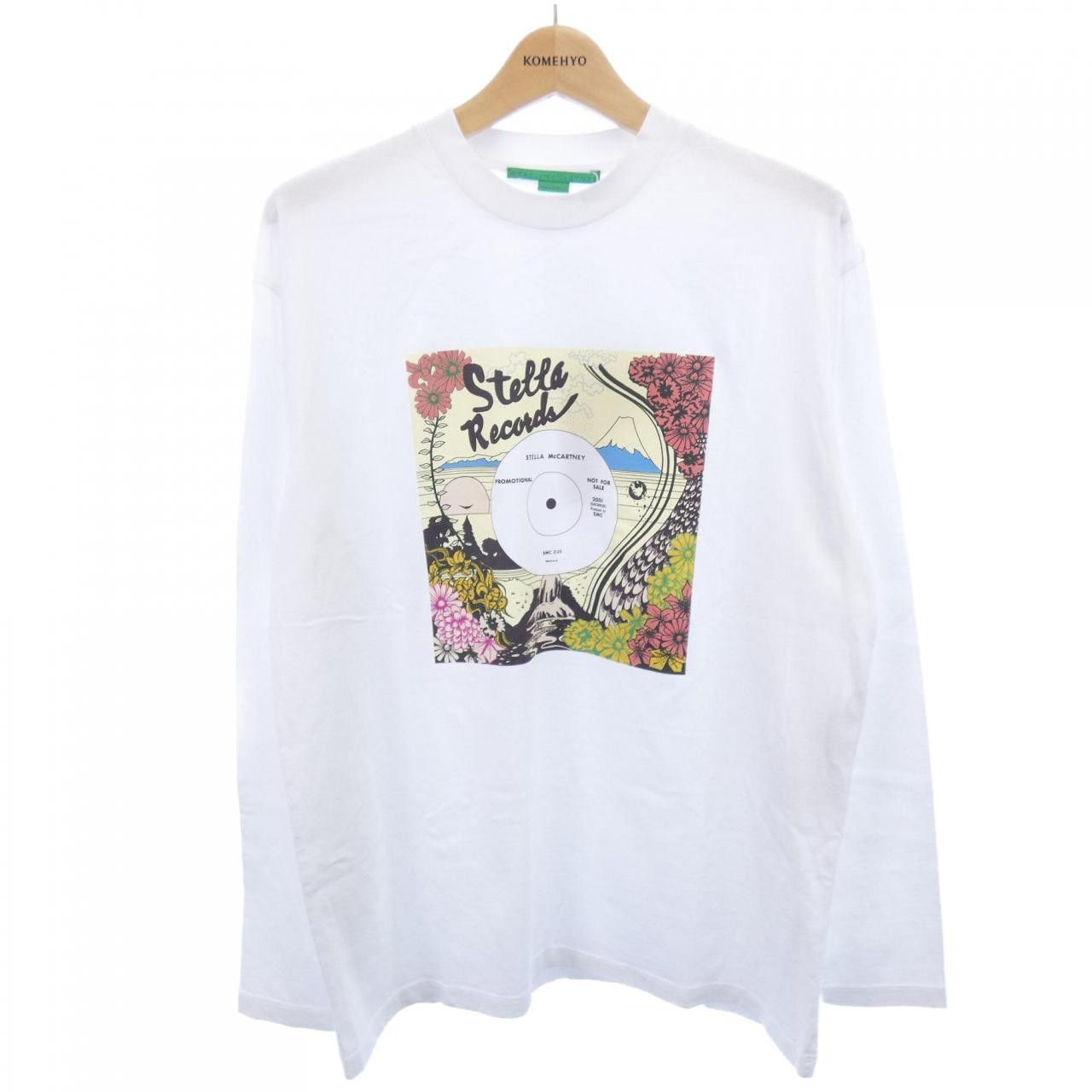 Stella McCartney Stella Mccartney Stella McCartney Record Long Sleeve T-shirt Cotton T-Shirts DUTY FREE for USA Size ONE SIZE - 1 Thumbnail