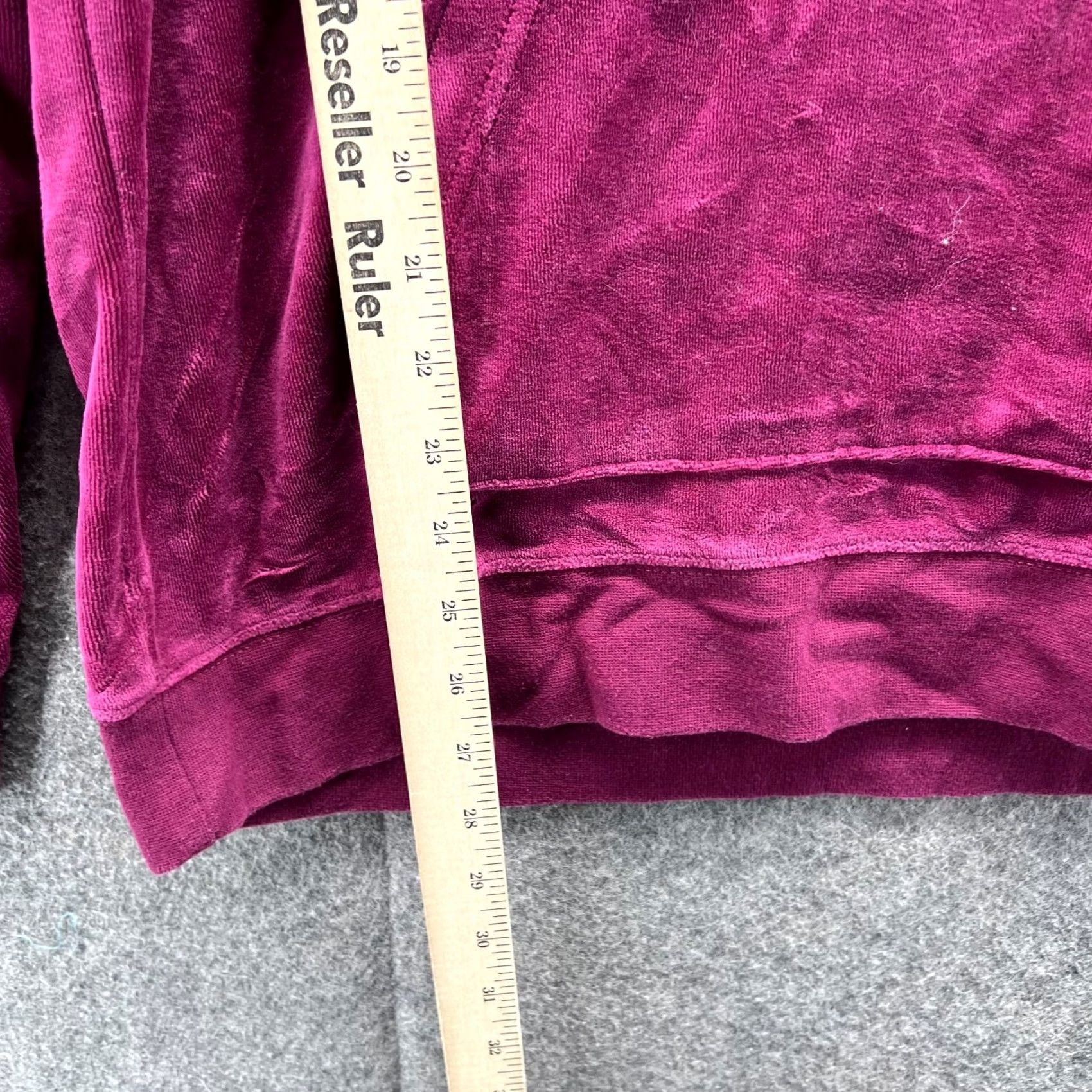 Pacsun VINTAGE PacSun Hoodie Men Medium Purple Pullover Fleece Cotton Satin Velour Size US M / EU 48-50 / 2 - 4 Thumbnail