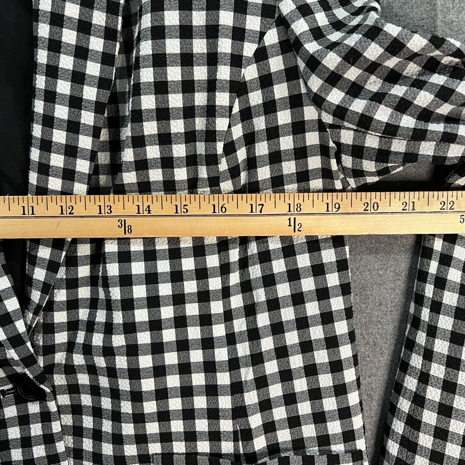 Other Susan Graver Yarn Dyed Woven Gingham Size XL / US 12-14 / IT 48-50 - 7 Thumbnail