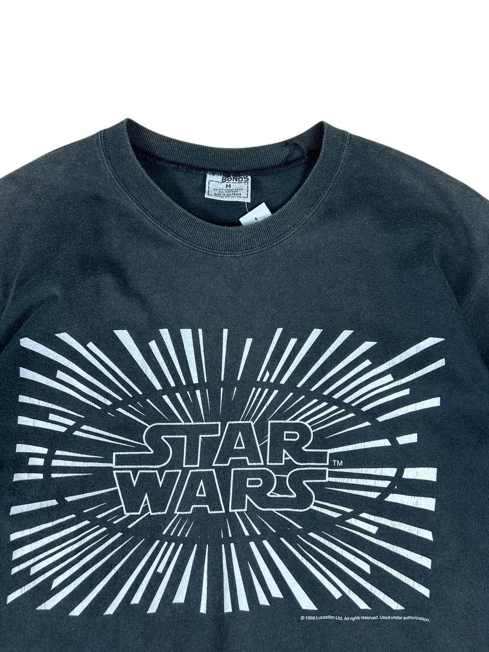 Star Wars Vintage 90s Star Wars Movie Sunfaded tee Size US M / EU 48-50 / 2 - 2 Thumbnail