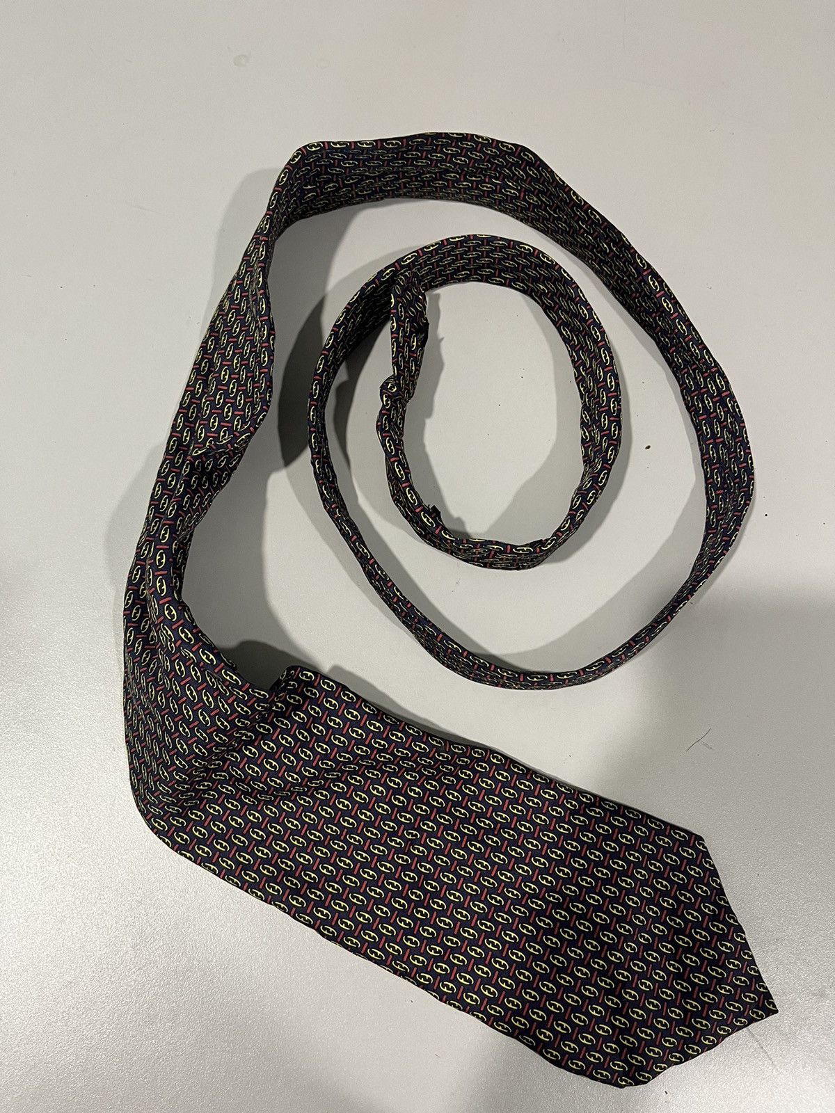 Designer × Fendi × Vintage Vintage Fendi Monogram Tie Size ONE SIZE - 5 Thumbnail