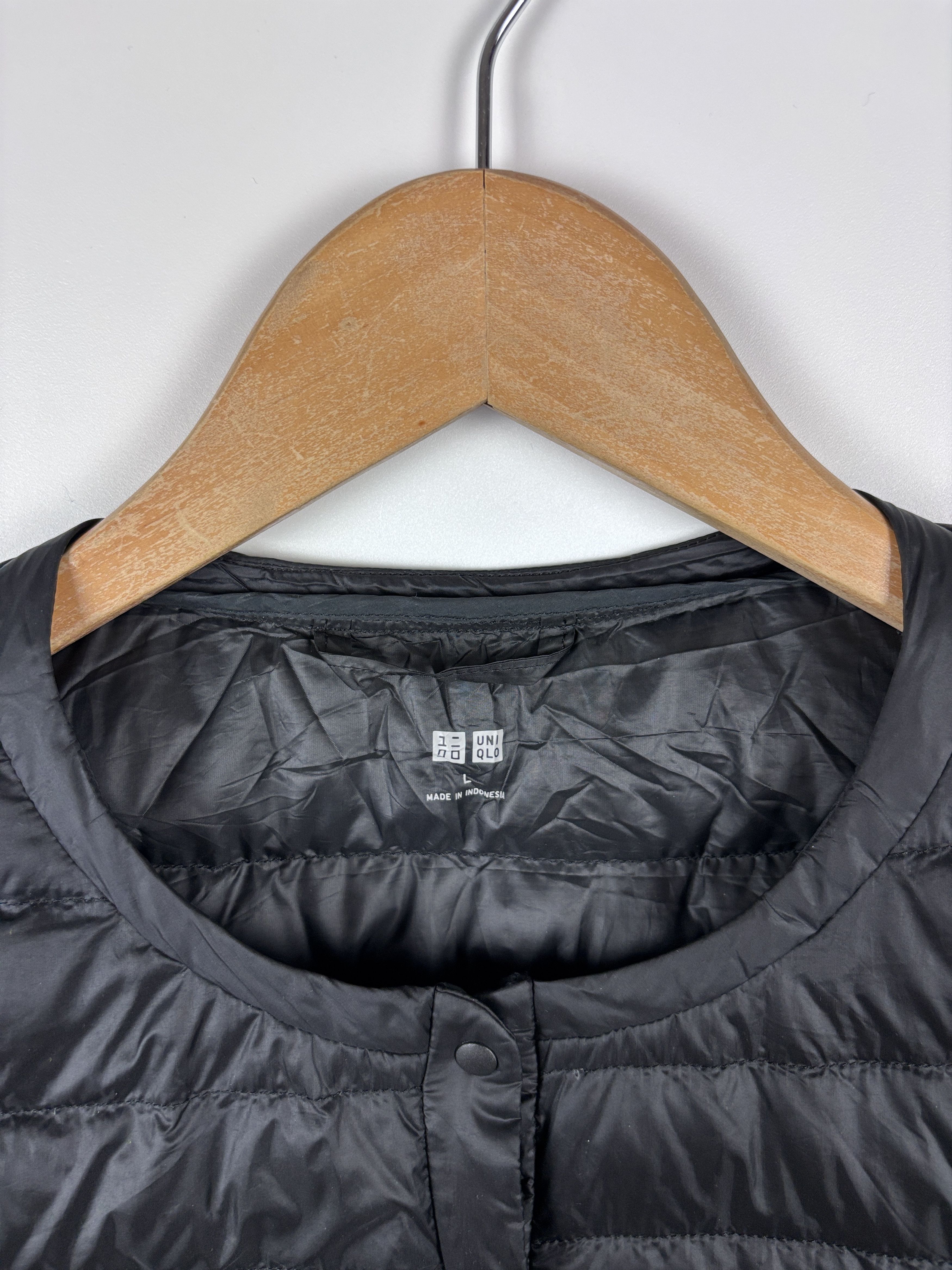 Uniqlo Mens Uniqlo Down Puffer Vest Black Size L Size L / US 10 / IT 46 - 4 Thumbnail