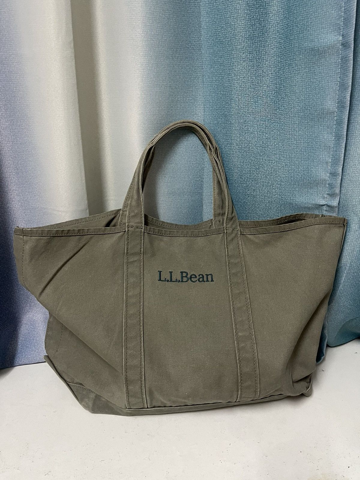L.L. Bean VINTAGE DUCK CANVAS LL BEAN USA TOTES BAG Size ONE SIZE - 1 Thumbnail