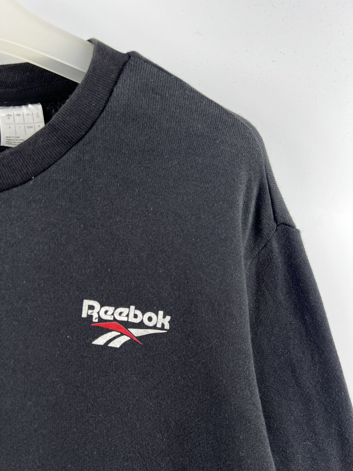 Reebok × Vintage 🔥 Vintage Reebok Classic Roundneck Sweatshirt Size US S / EU 44-46 / 1 - 4 Thumbnail