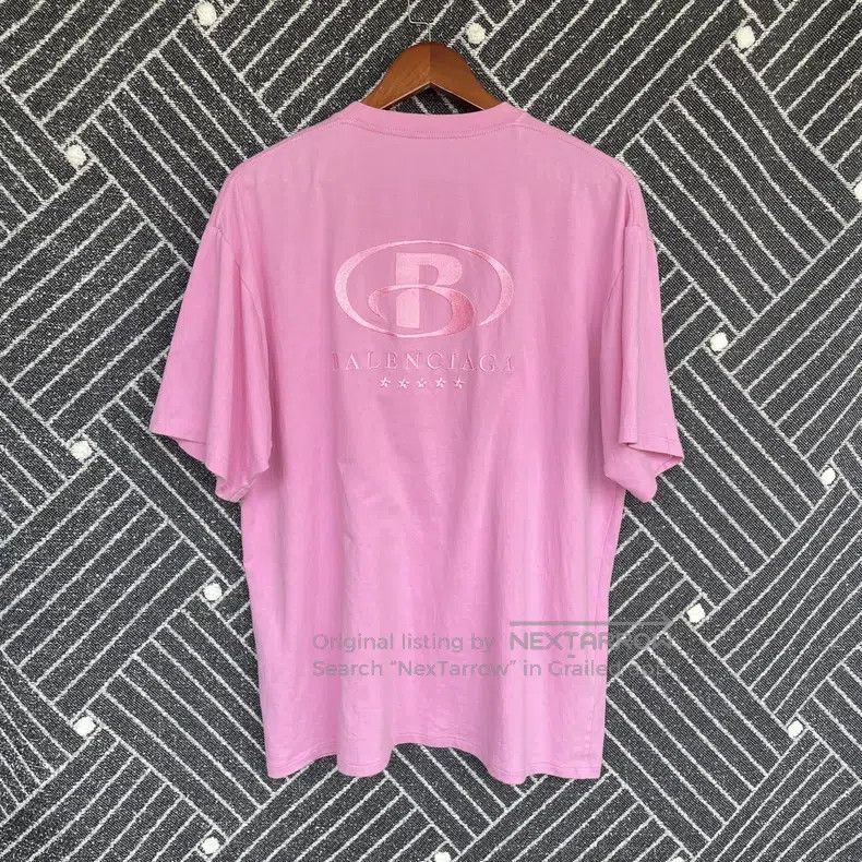 Balenciaga Balenciaga Pink short-sleeved T-shirt Size US S / EU 44-46 / 1 - 2 Thumbnail