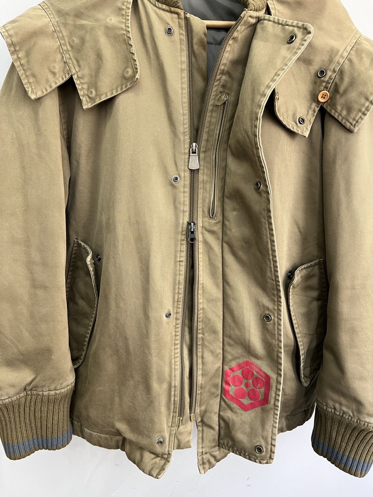 Japanese Brand × Kenzo Vintage hood japanese canvas KENZO HOMME HOOD JACKET RARE Size US L / EU 52-54 / 3 - 6 Thumbnail