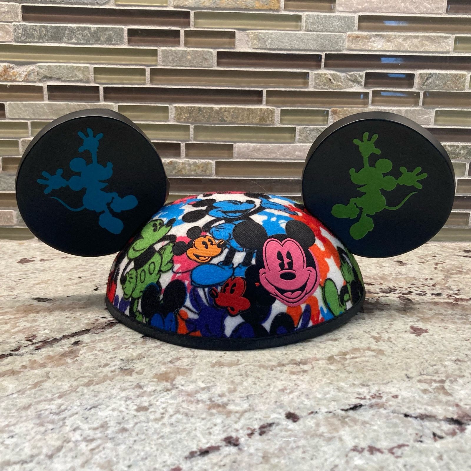 Disney Disneyland Disney World Parks Multi Color Mickey Mouse Ears Size ONE SIZE - 10 Thumbnail