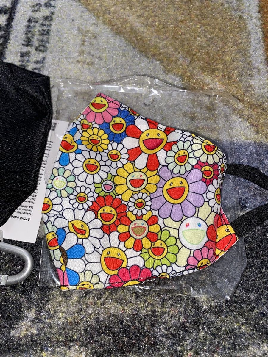MoMA × Takashi Murakami Tukashi Murakami Flower Face Mask w/ MOMA Bag Size ONE SIZE - 2 Thumbnail