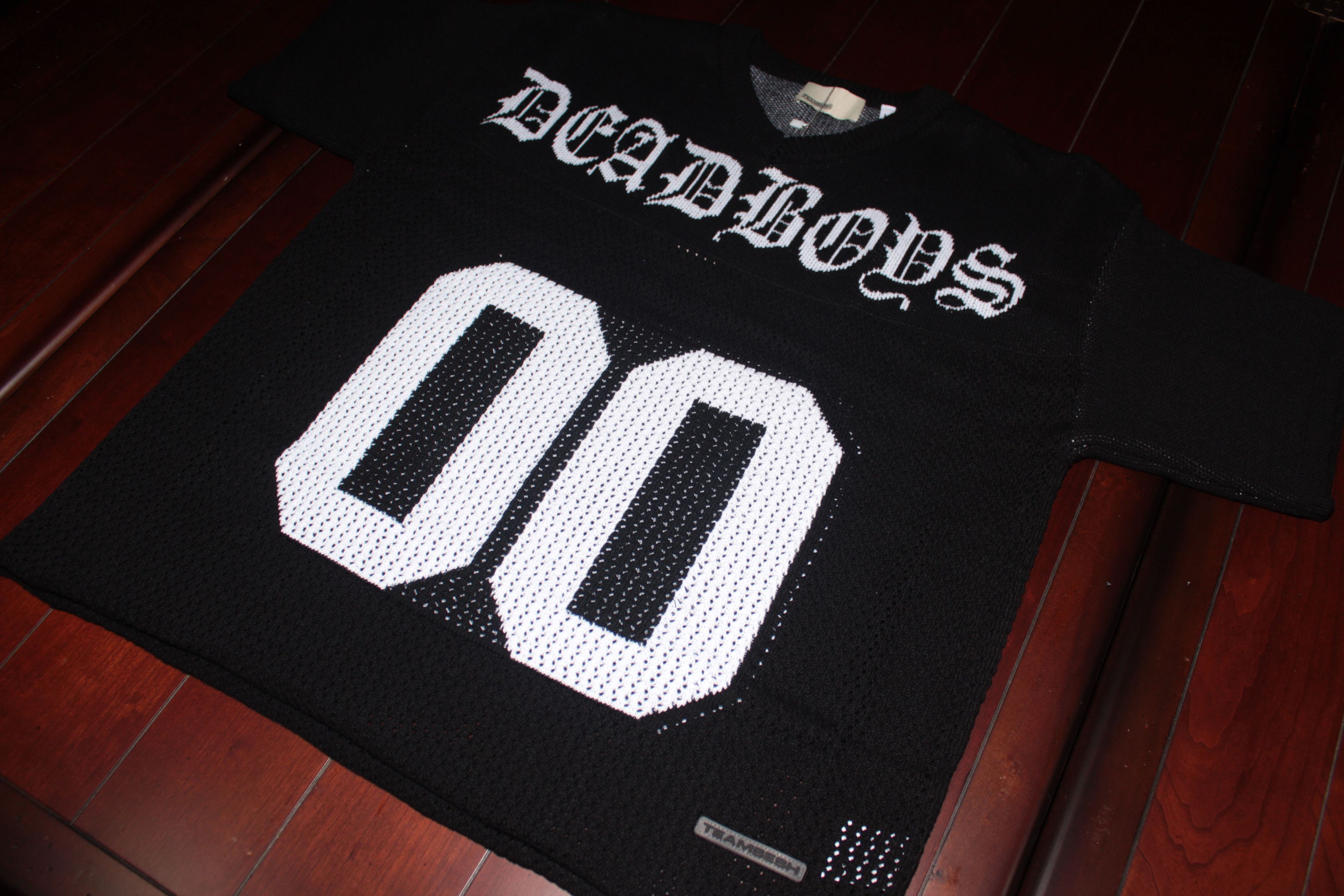 Bones × TeamSESH TeamSESH - DEADBOYS Knitted Scrimmage Jersey (Oversize) Size US M / EU 48-50 / 2 - 3 Thumbnail
