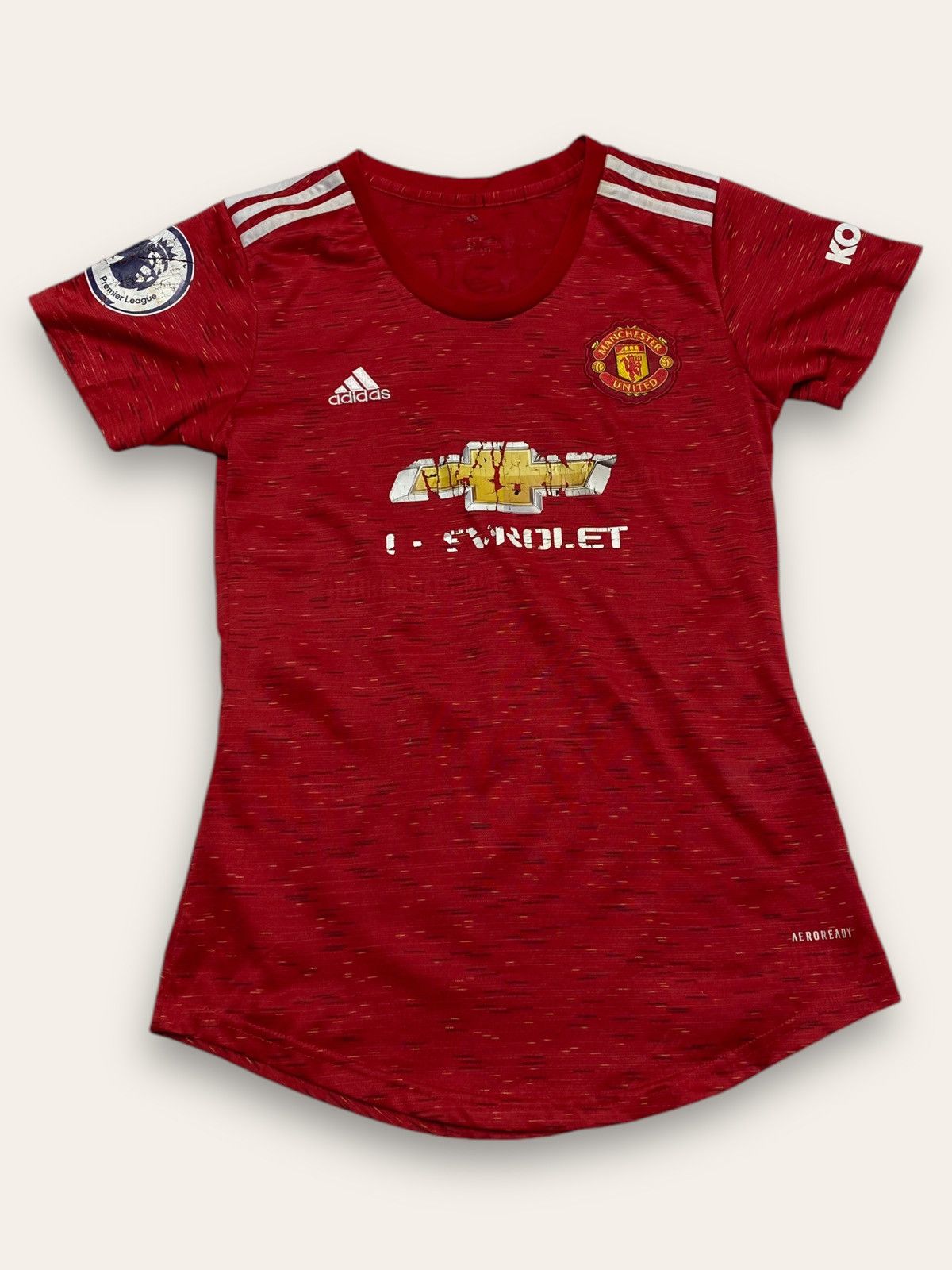 Vintage Vintage MANCHESTER UNITED Red Chevrolet Awesome 24 Jersey Size US XS / EU 42 / 0 - 1 Thumbnail