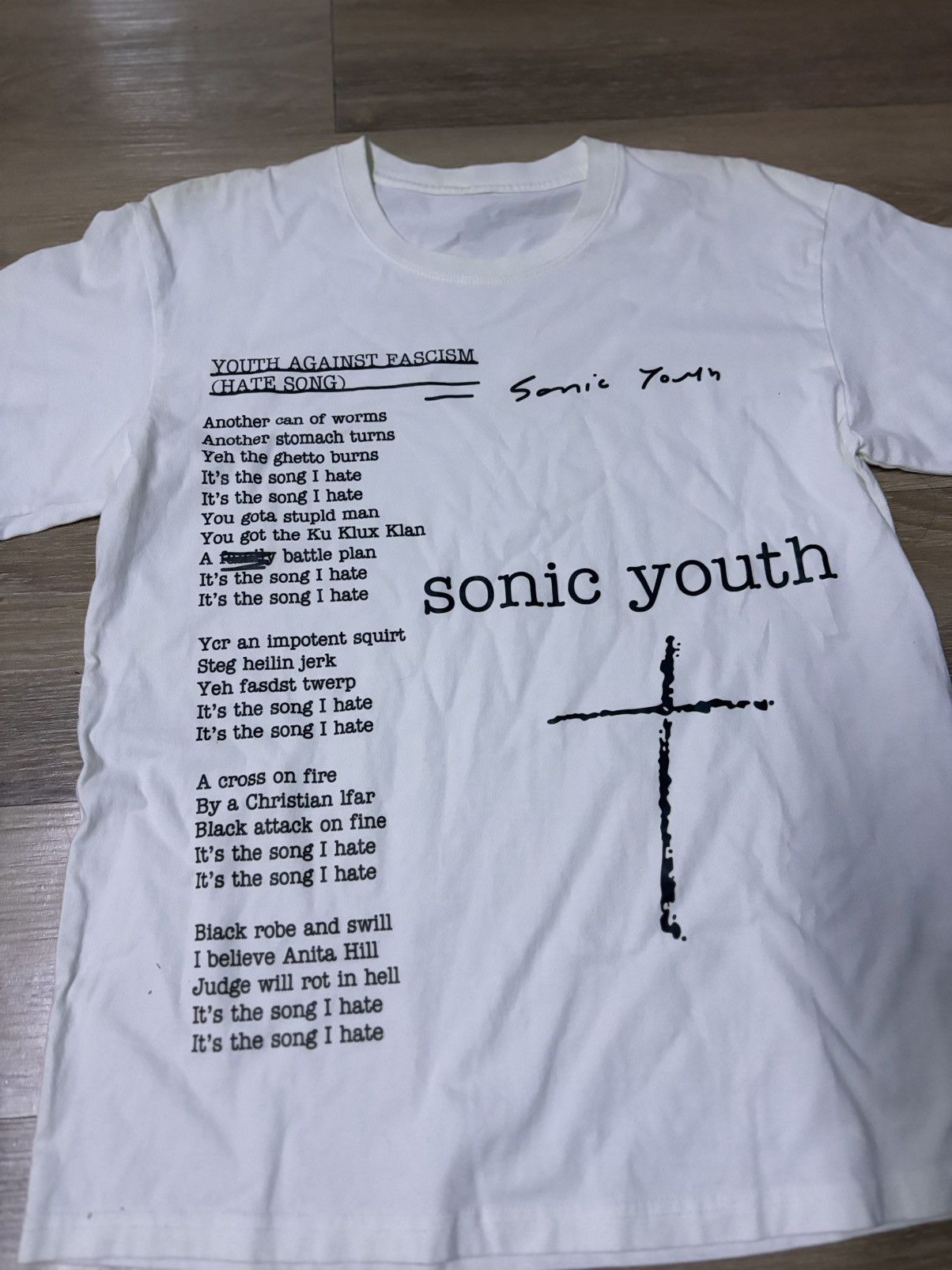 Band Tees SONIC YOUTH BAND TEES Size US M / EU 48-50 / 2 - 4 Thumbnail