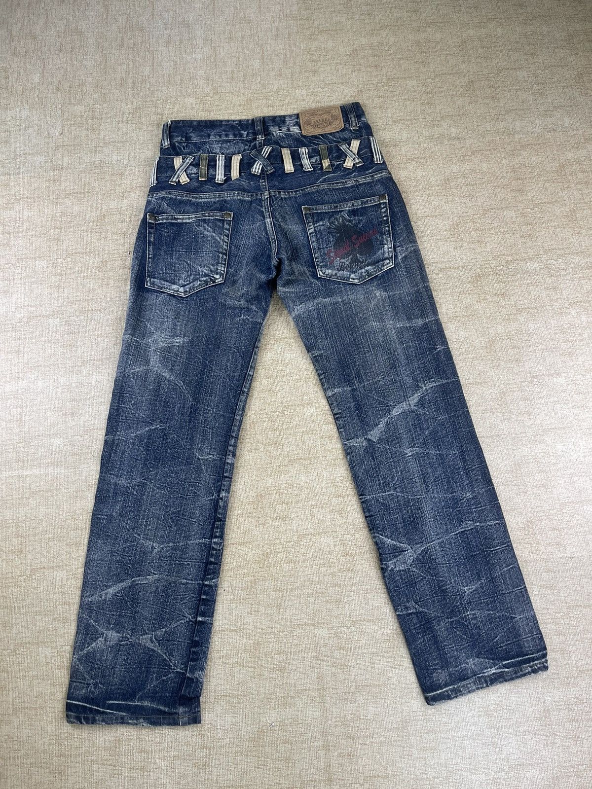 Hysteric Glamour Vintage Hysteric Glamour Creation Double Waist Denim Pants Size US 32 / EU 48 - 2 Thumbnail