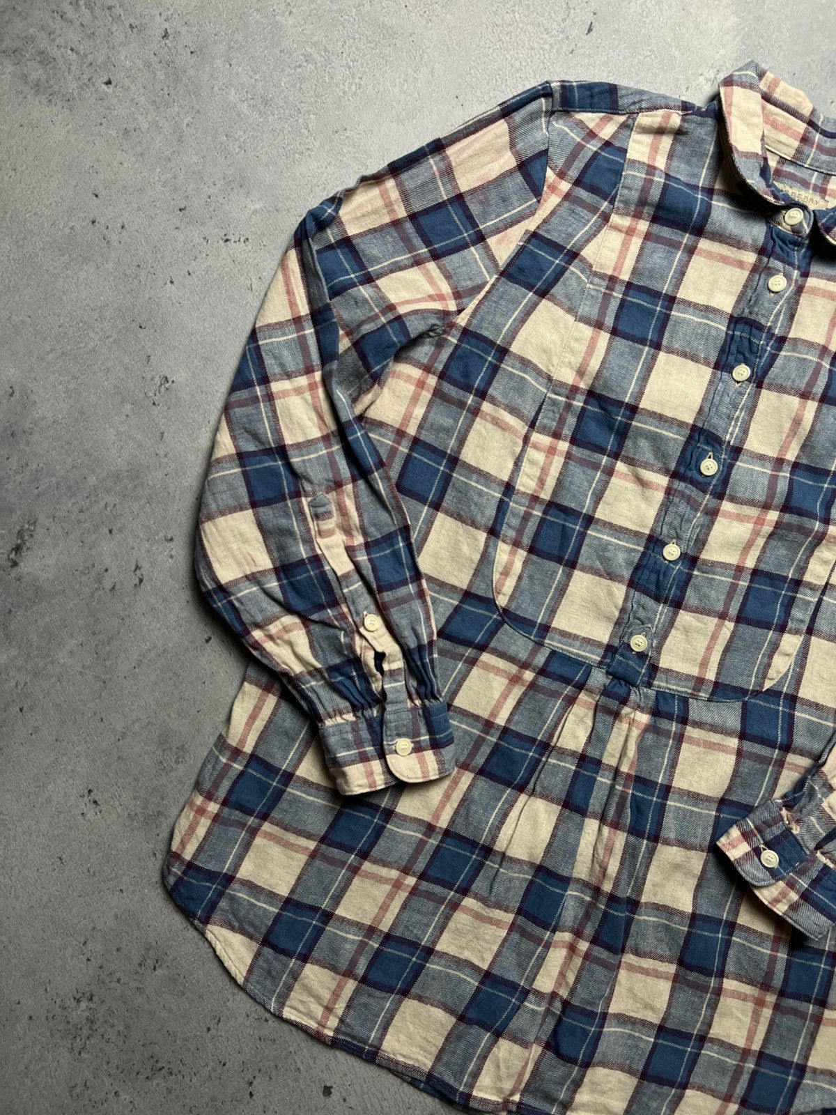Burberry Burberry Brit Nova Check Shirt Blouses Vintage y2k Size M / US 6-8 / IT 42-44 - 3 Thumbnail