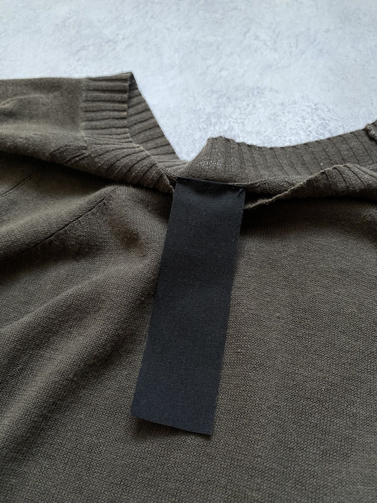 Rundholz Rundholz Black Label Asymmetrical Khaki Sweater Size S Size S / US 4 / IT 40 - 12 Thumbnail