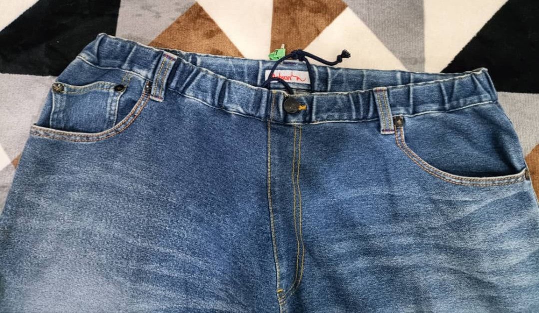 Japanese Brand Vintage Bobson Japan Baggy Denim Jogger Pant Size US 42 / EU 58 - 3 Thumbnail