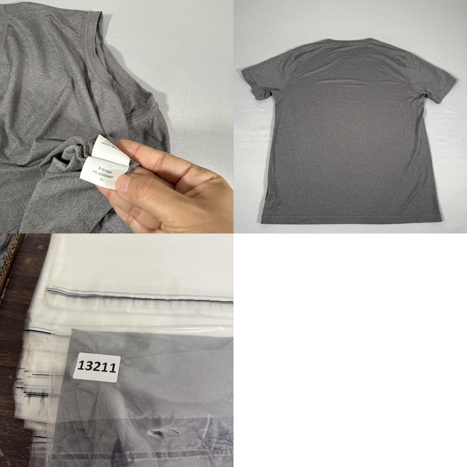 Vuori Vuori Shirt Mens XL Gray Tradewind Performance Tee Stretch Athletic Work Out Gym Size US XL / EU 56 / 4 - 8 Thumbnail