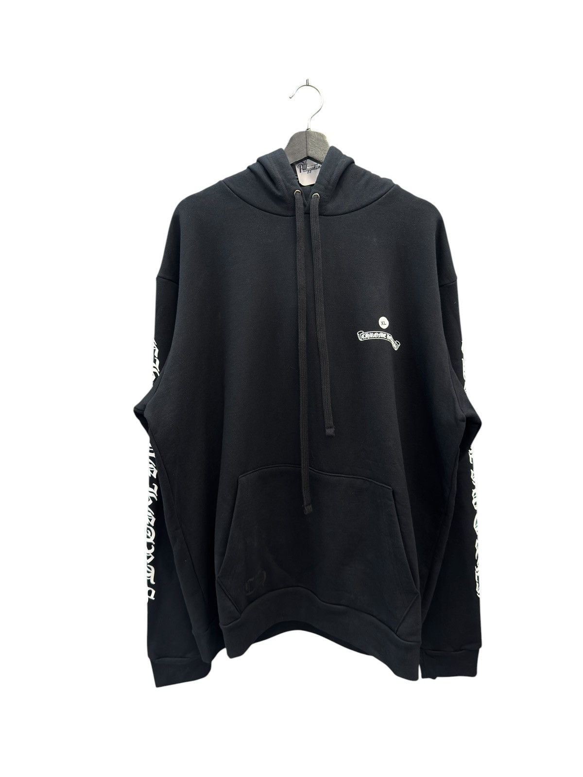 Chrome Hearts Chrome Hearts Black Scroll Pullover Hoodie Size US XL / EU 56 / 4 - 1 Thumbnail