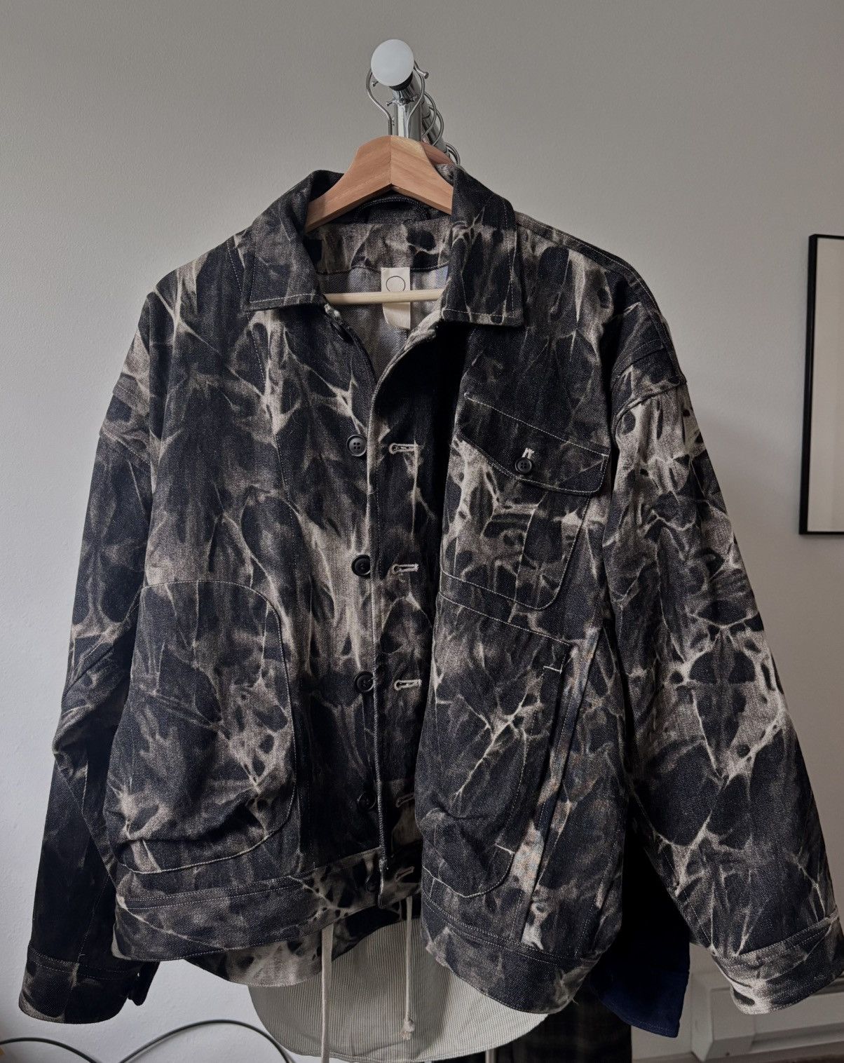 Jan Jan Van Essche O Project Shadow Denim Jacket Size US S / EU 44-46 / 1 - 1 Thumbnail
