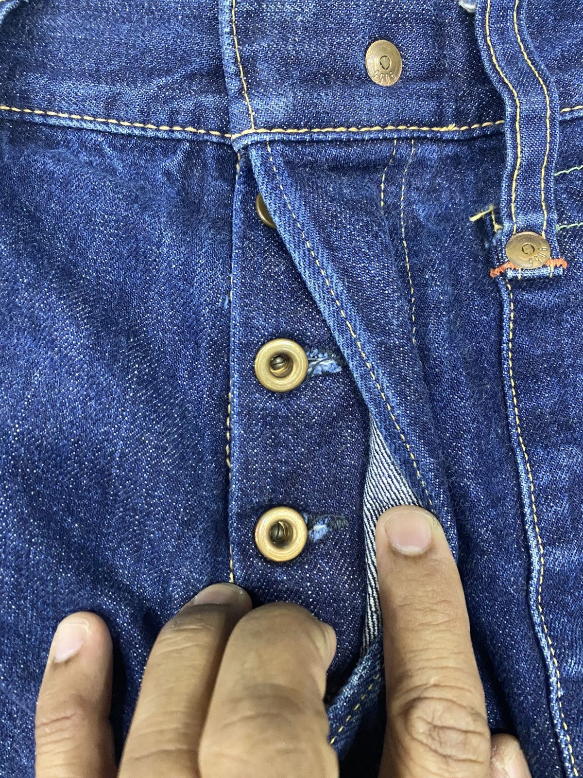 Edition Japan × Evisu × Vintage Evisu Special 9055 Philip Goss Jeans Size US 38 / EU 54 - 8 Thumbnail